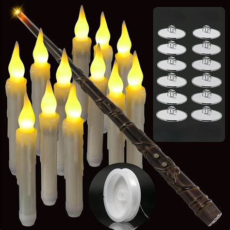 Velas Flotantes Sin Llama Con Control Remoto De Varita M Gica Vela Led