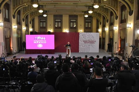 Versi N Estenogr Fica De La Conferencia De Prensa Matutina Del