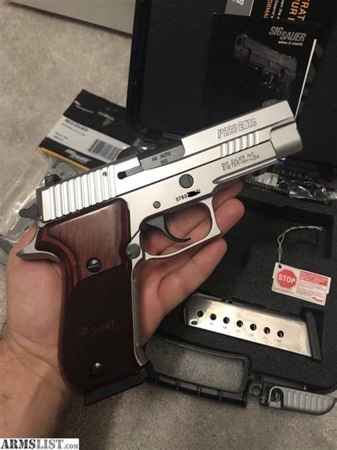 Armslist For Sale Sig Sauer P Stainless Elite