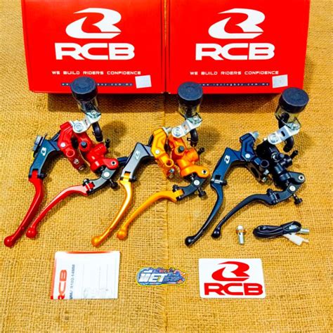 Jual Master Rem RCB S1 Radial Original Universal Master Rem Kanan RCB