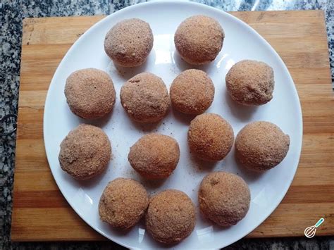 Bolinho de abóbora carne seca