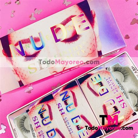 Caja De Pares Pesta As New Nude Mink Eyelash D A La Moda Mayoreo Caja Todomayoreo