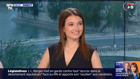 Marie Gentric Première Edition BFM TV le 02 07 2024 Les Caps de TomA