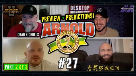 Arnold Classic South America PREVIEW PREDICTIONS 2023 Chad Nicholls