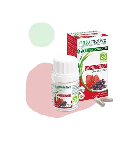 Naturactive Vigne Rouge Bio Circulation Sanguine