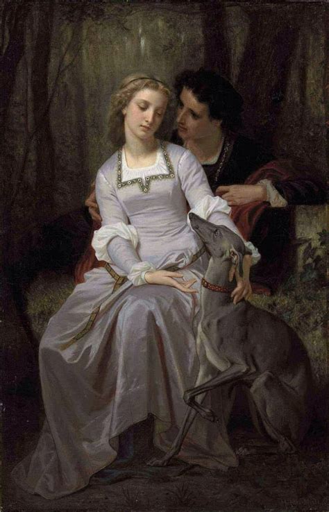 Гуго Мерле Hugues Merle 1823 1881 французский живописец Ромео и