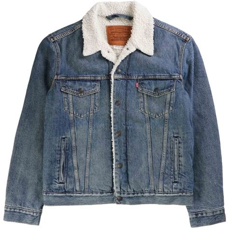 Levis Type 3 Sherpa Trucker Jacket Fable 16365 0128