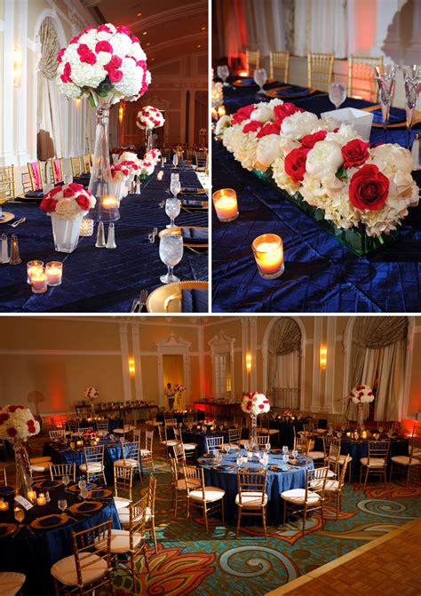 Classic Navy And Hot Pink Florida Wedding Every Last Detail