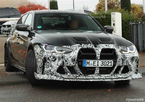 2023 BMW M3 CS Spotted Near Nurburgring