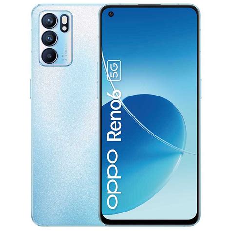 Oppo Reno6 5G 8GB/128GB 6.4´´ Dual Sim Smartphone Refurbished Blue, Techinn
