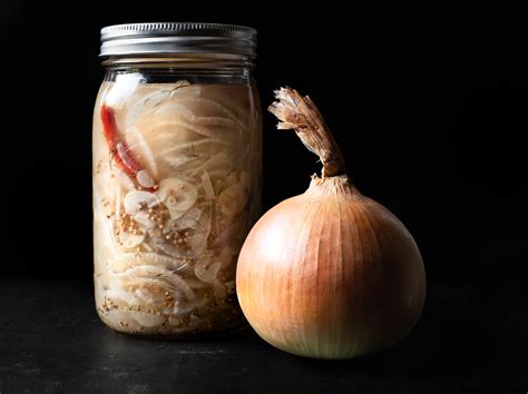 Pickled Onions & Garlic | Chic Eats