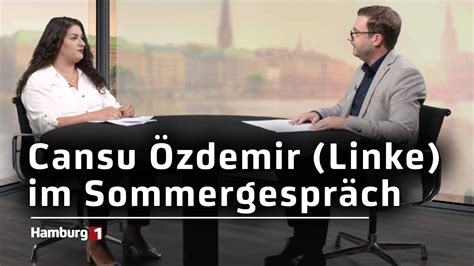 Cansu Özdemir Fraktionsvorsitzende Linke im Sommergespräch YouTube