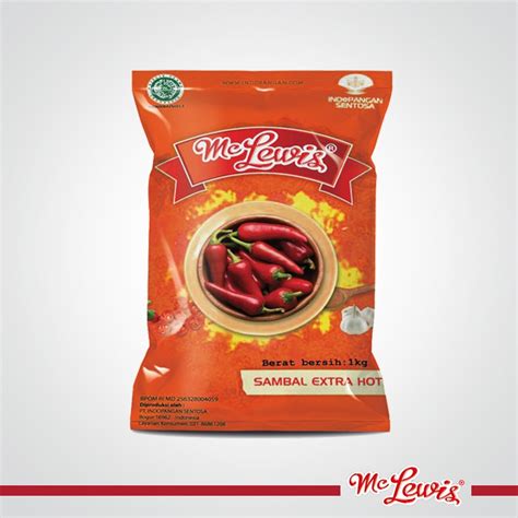 Jual Mc Lewis Saos Sambal Extra Hot Kg Mc Lewis Chili Sauce Extra Hot Saus Extra Pedas