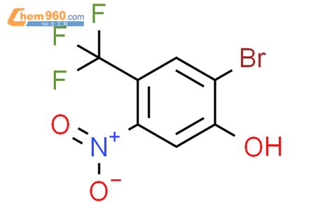 731002 56 5phenol 2 Bromo 5 Nitro 4 Trifluoromethyl 化学式、结构式、分子式、mol