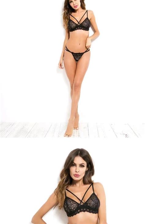 Mùa hè 2019 mới của phụ nữ ren thêu đồ lót gợi cảm thiết lập kích thước lớn mô hình bikini hai