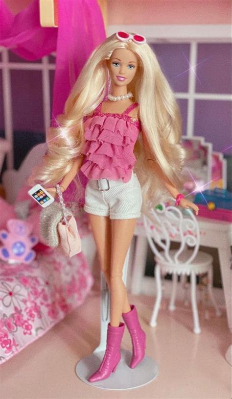 Pink Frilly Y2k Barbie Doll