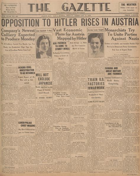 Readers of chronicle herald nova scotia newspaper want more news 7