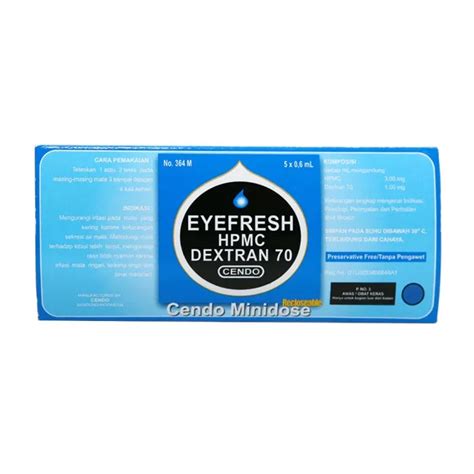 Cendo Eyefresh Minidose X Ml Tetes Mata Lazada Indonesia