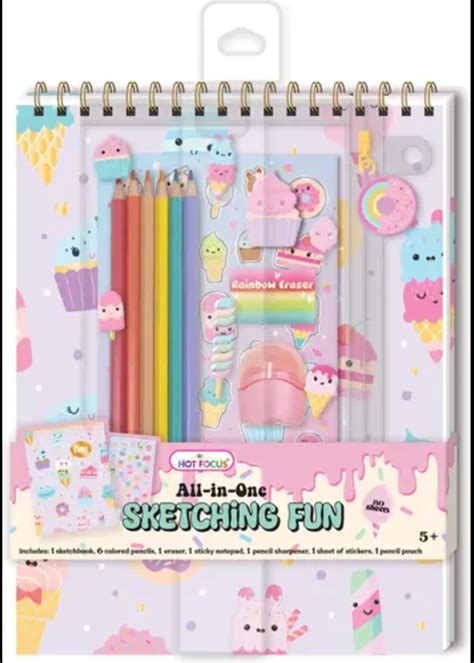 HOT FOCUS ALL IN ONE SKETCHING FUN Hullabaloo Toys