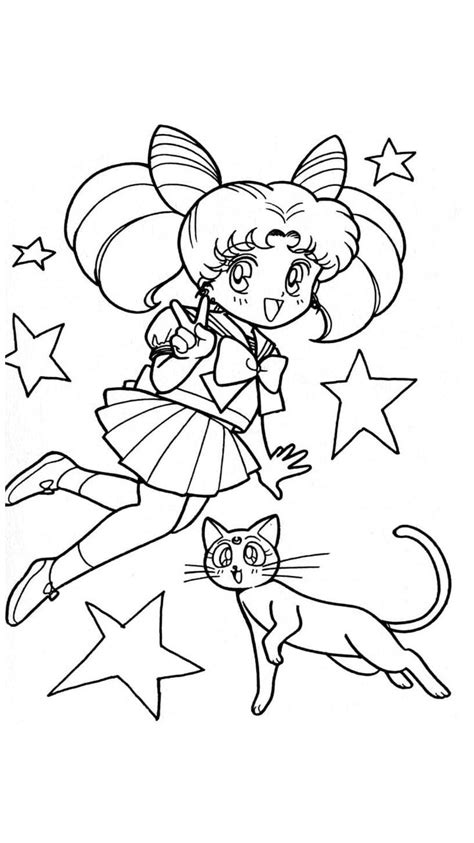 Collection Of The Most Beautiful Chibiusa Coloring Pictures Disney