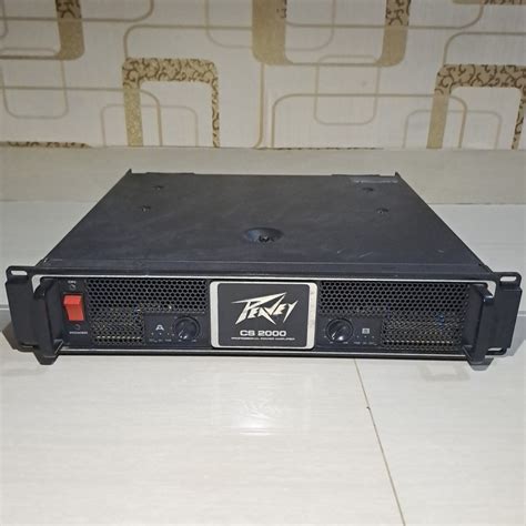 Jual Power Peavey CS 2000 Original Second Bekas Shopee Indonesia