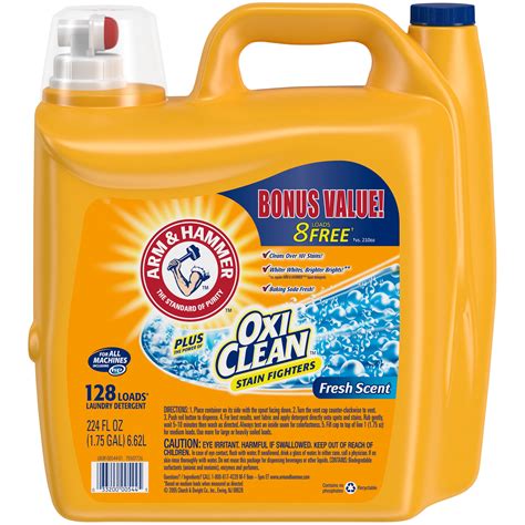 Arm And Hammer Laundry Detergent With Oxiclean At Aurora Mcdonald Blog