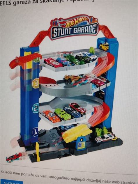 Hot wheels garaža
