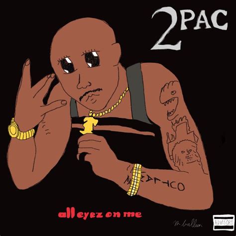 2Pac All Eyes On Me Album Art 2pac Thug Life