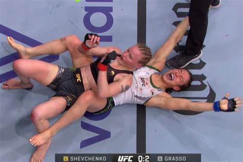 Ufc Results Alexa Grasso Makes Valentina Shevchenko Tap Out Wins