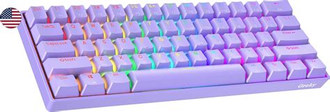 Amazon Geeky Gk Hot Swappable Mechanical Gaming Keyboard Keys Multi Color Rgb