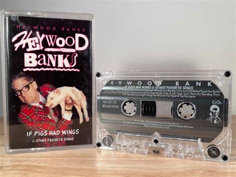 Heywood Banks If Pigs Had Wings Cassette Tape Tapehead City