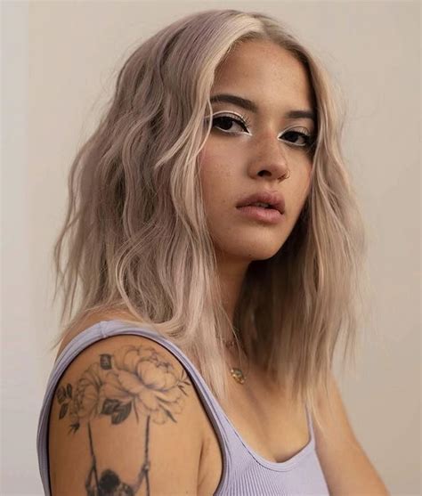What Color Shade Is This And How Can You Achieve It When You Have Platinum Blonde Hair