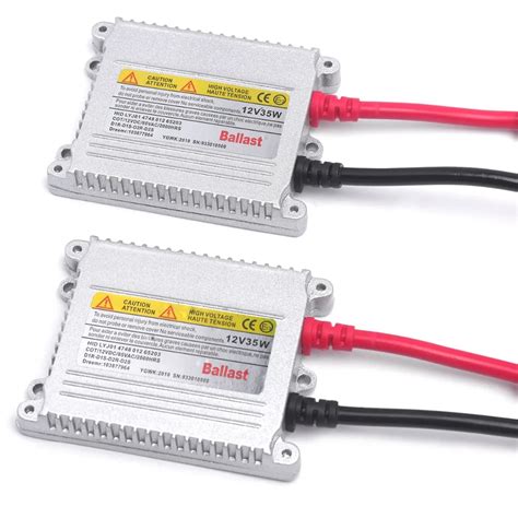 2pcs 12v Xenon Hid Ballast 35w Oem Digital Electronic Hid Slim Bi Xenon