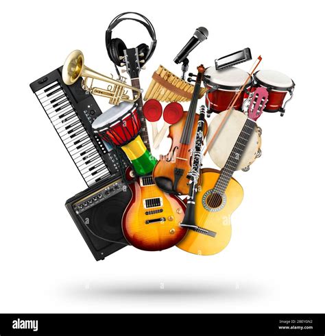 Musical instruments hi-res stock photography and images - Alamy