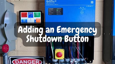 Installing A Rapid Shutdown Rsd For My Victron Inverters Solar