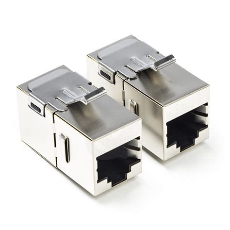 Rj45 Koppelstukken Netwerk Koppelstukken Netwerk Rj45 Crossover Adapter Cat6 U Utp Rj45