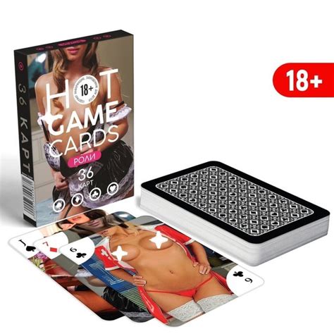 Карты игральные "HOT GAME CARDS" роли, 36 карт, 18+ - купить с ...