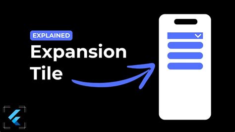 How To Create Flutter Expansion Tile In 5 Minutes YouTube