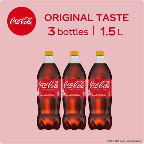 Coca Cola Original Taste 1 5L Pack Of 3 Lazada PH