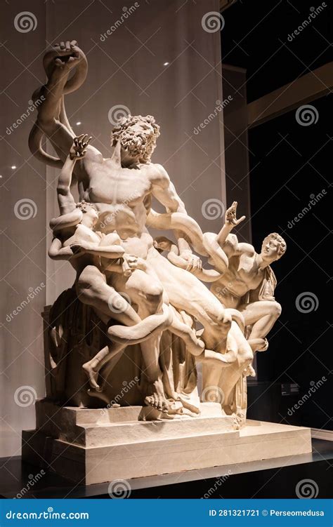 Statue Of Laocoon And His Sons Famous Ancient Scultures Property