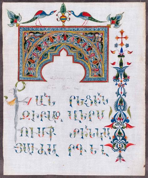 Армянская рукописная книга.