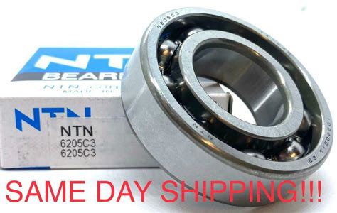 6205C3 NTN BEARING OPEN 6205 C3 25x52x15 mm - Rodavictoria USA