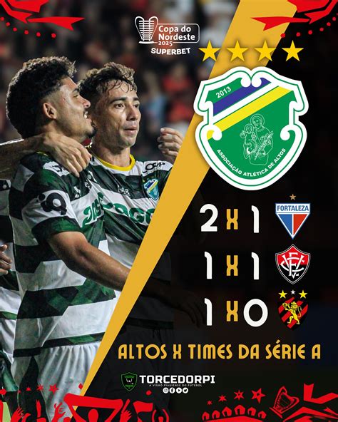Estatísticas De Esporte Clube Vitória X Associação Atlética De Altos - Associação Atlética de Altos | Entramos na trend com dois momentos ...