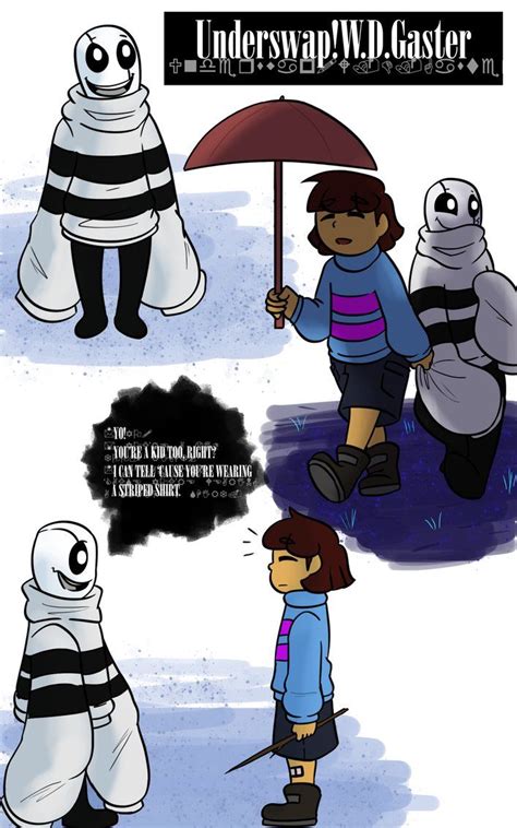 Underswap!W.D. Gaster by TheScarred W.d Gaster, Undertale Ost, Underswap, Cute Kawaii Drawings ...