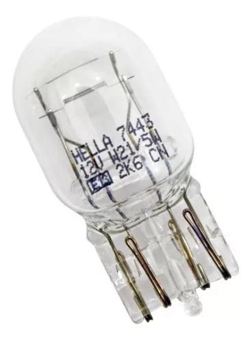 Foco 7443 Blanco 12v 21/5w Hella | MercadoLibre