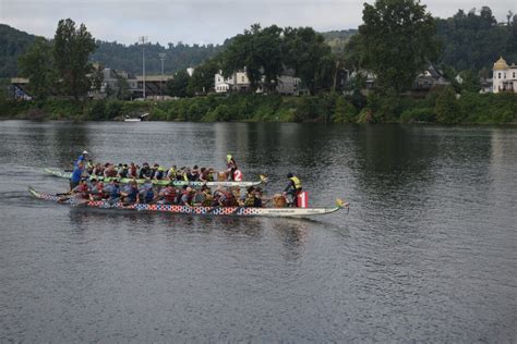 Dragon Boats Take To The River At Wheeling Heritage Port News Sports