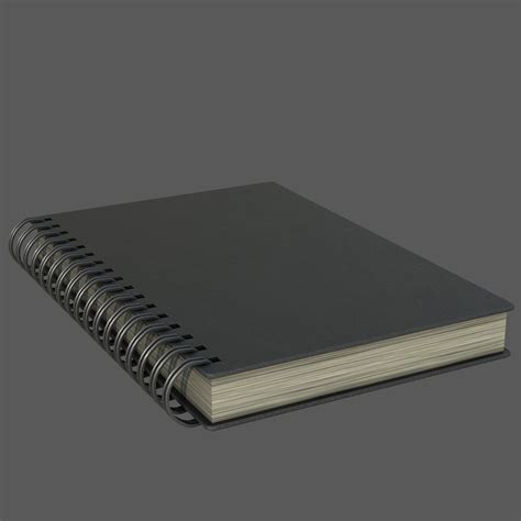 Spiral Notebooks Model Turbosquid 2158302