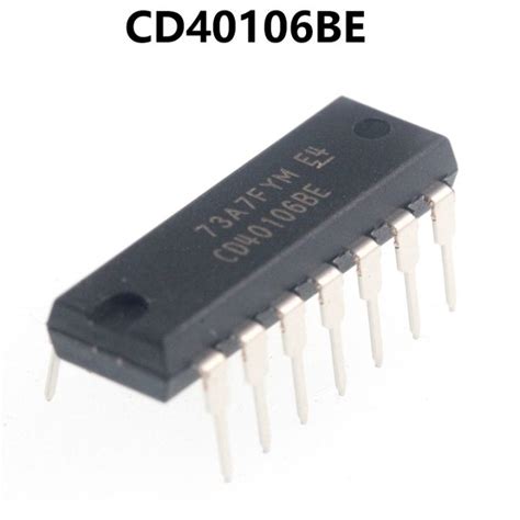 สตอกในไทยสงเรว DIP IC เบอร DIP IC CD40106B CD40106BE CMOS Hex