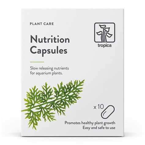 Tropica Nutrition Capsules 10ct - Fitz's Fish Ponds