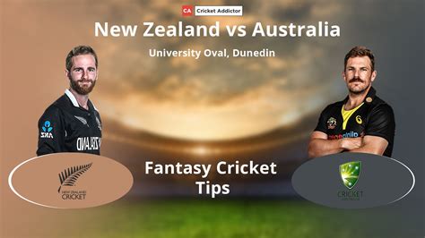 Nz Vs Aus Nd T I Dream Prediction Fantasy Cricket Tips Playing Xi